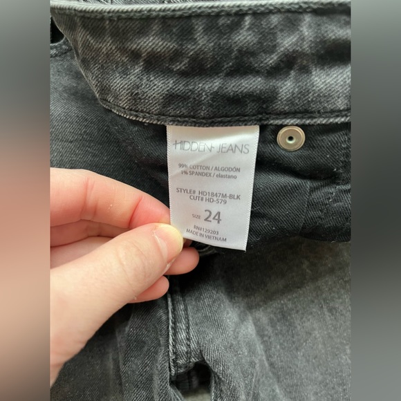 Hidden Classic Skinny Jeans - size 24 - Picture 2 of 4